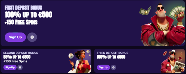 Casinobossy bonusy